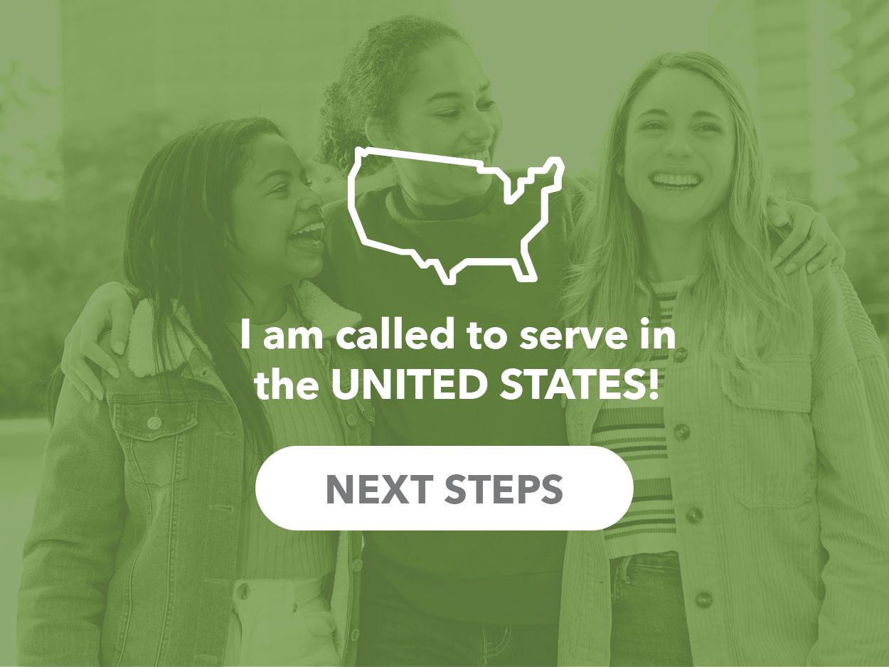 "I am called to serve in the United States!"